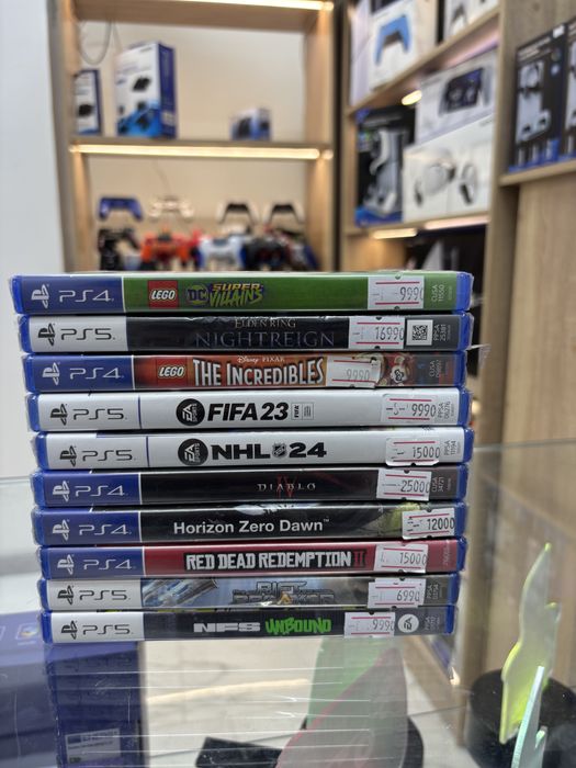 Продаю новые диски ps5 ps4