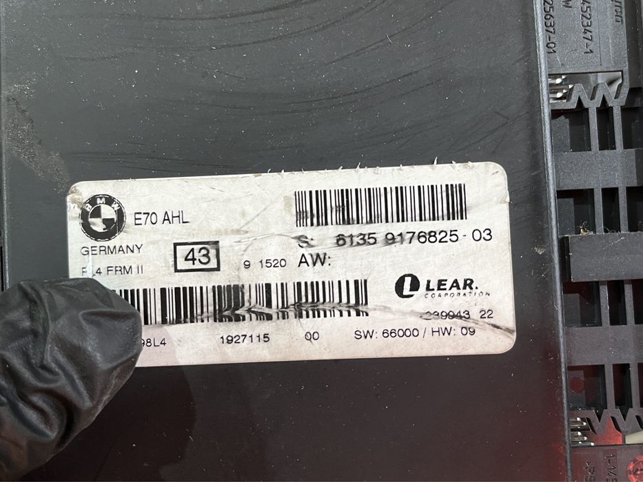 FRM 2 / FRM 3 / AHL BMW X5 E70 X6 E71 E87