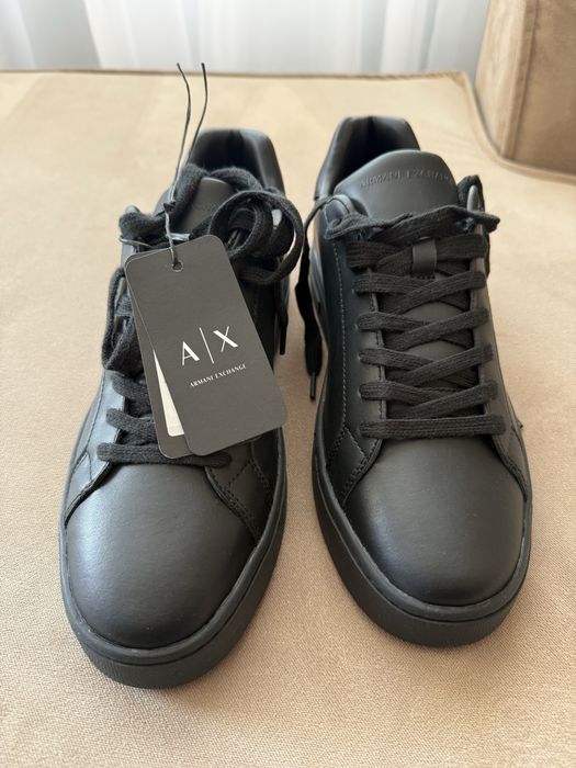 Кожени спортни обувки Armani Exchange