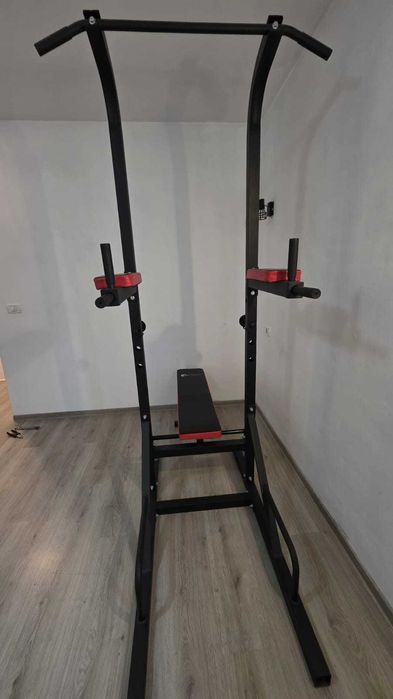 Vând aparat multifuncțional pentru exerciții – tip power tower