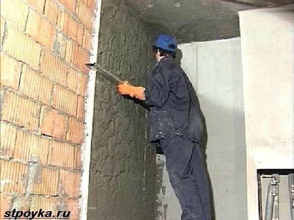 Штукатурка стен