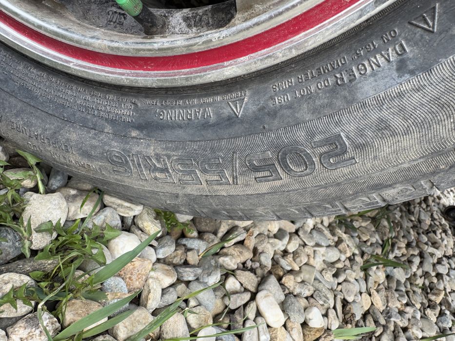 Vand 4 roti/jante aliaj 4*100-205/55/16 Logan/Mcv/Opel/Clio