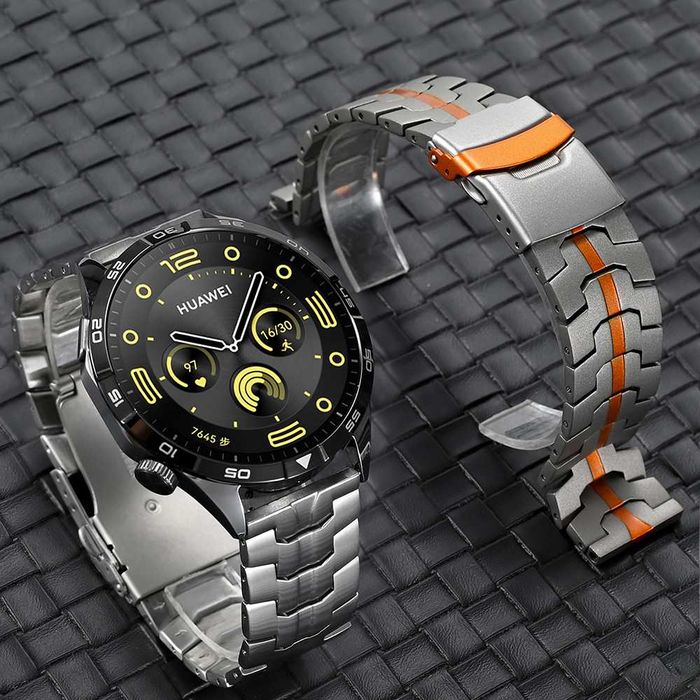 Каишка Metal Bracelet за Huawei Watch GT 6 46mm. GT 5 46mm, GT 4 46mm. Ultimate, GT 46mm