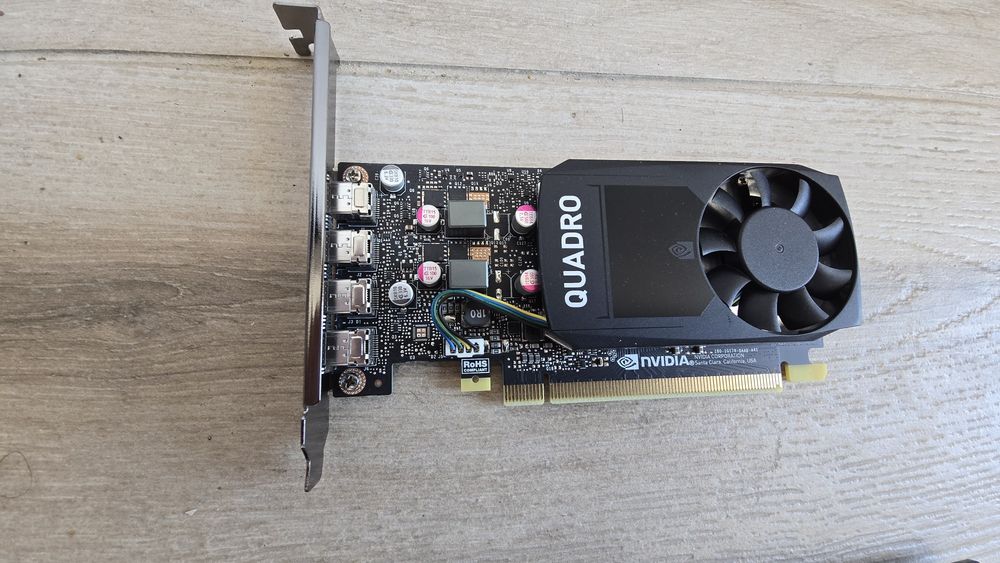 Видеокарта Quadro P1000 Nvidia