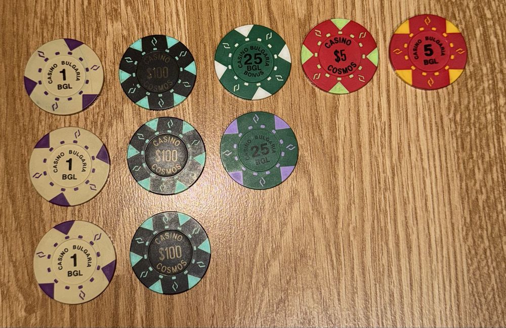 Игрални чипове за покер
