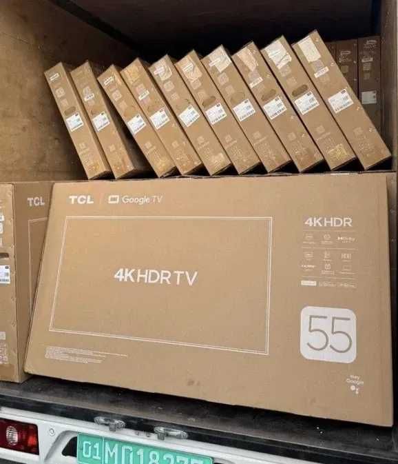 Телевизоры TCL 55/65 дюймов 4K SmartTV доставка прошивка бонус