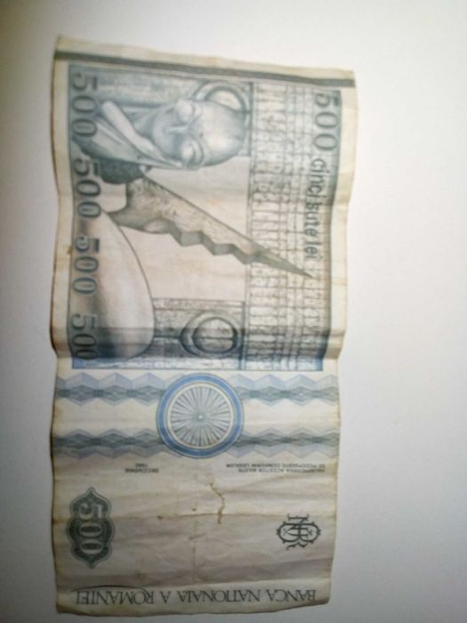 Bancnota de 500 lei din decembrie 1992