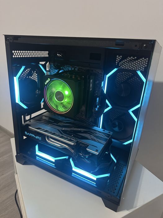 PC GAMING Ryzen 5 5500 + RX 580 8GB | 16GB RAM | SSD 500GB | Windows 11