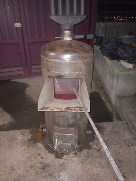 boiler pe lemn sau carbune pt.piscina,ciubar,sera ...cu recirculare