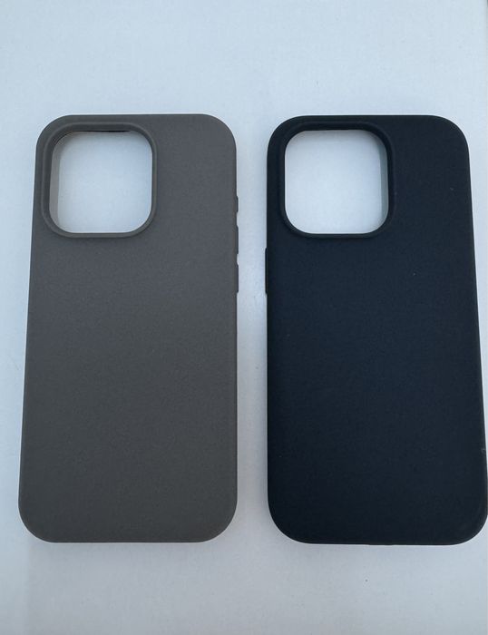 Husa Neagra Gri Magsafe pentru IPhone 15,15 Plus,15 Pro,15 Pro Max