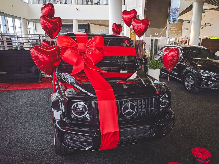 Оформление авто на подарок