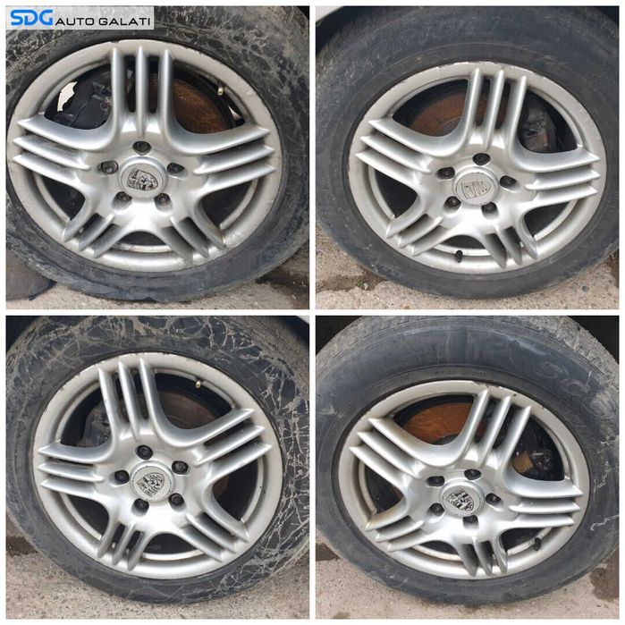 Set 4 Jante Roti Aliaj 5x130 255 55 18 R18 Porsche Cayenne 2003 - 2016 [C6316]