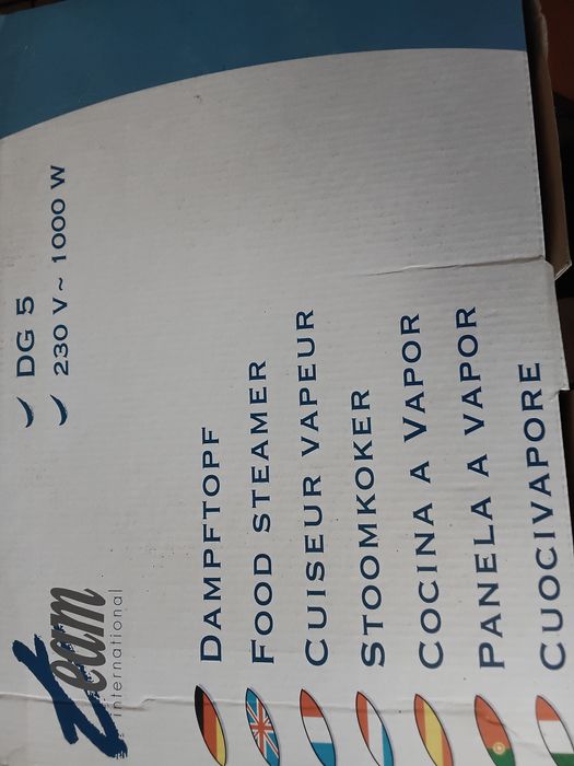 Vând aparat de gătit cu aburi Team International