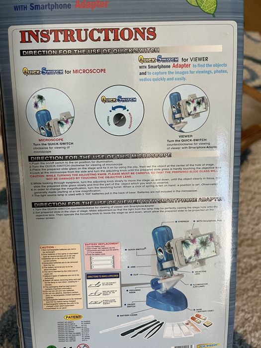 Микроскоп в идеално състояние