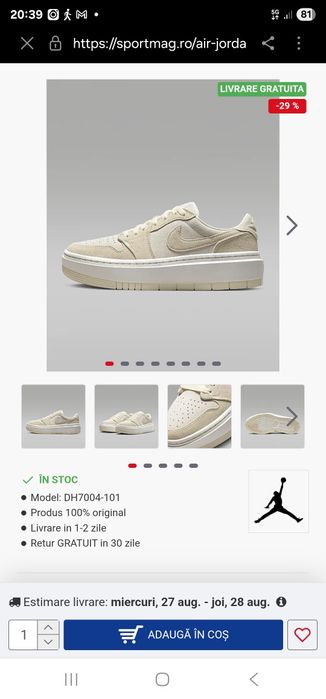 Snickersi Nike air low,39