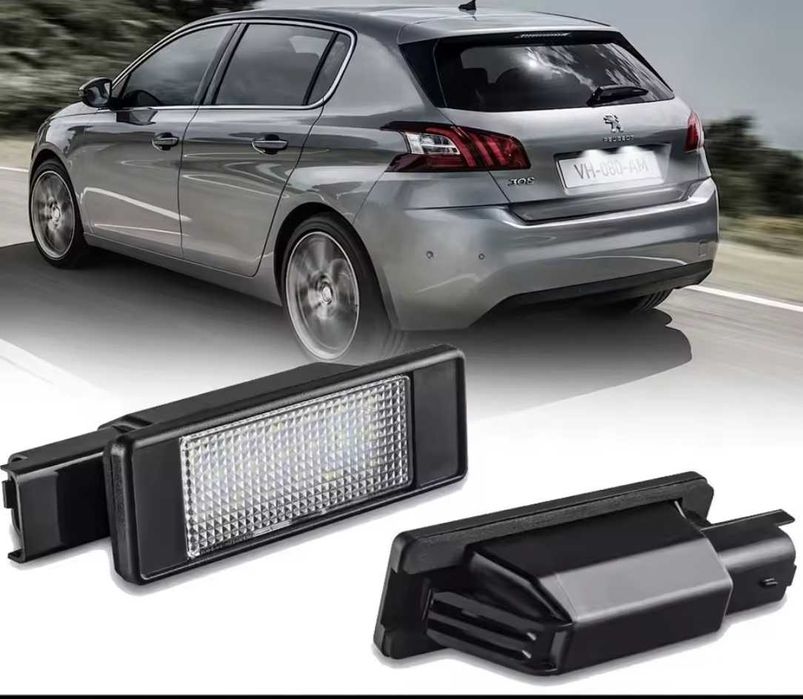 Лед плафони за регистрационен номер PEUGEOT CITROEN