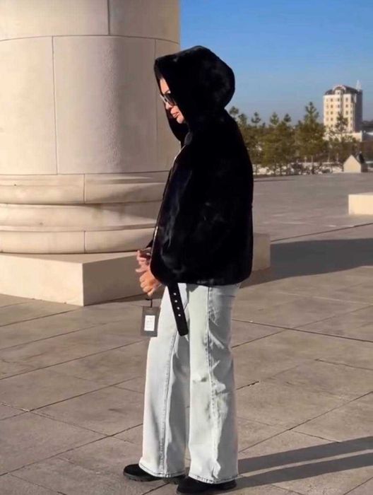 Шубка/кожаная дубленка (двустороння модель)