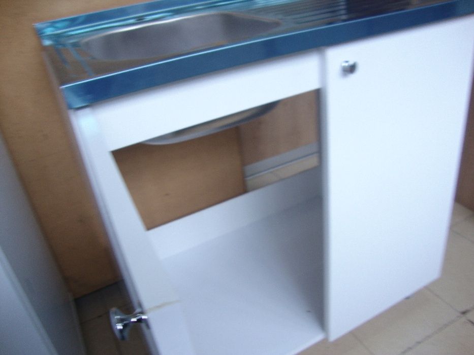 Нов Кухненски шкаф с мивка 18см Kuhnenski shkaf s mivka 80/60 кухня
