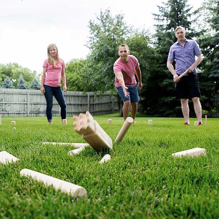 Комплект с играта Kubb