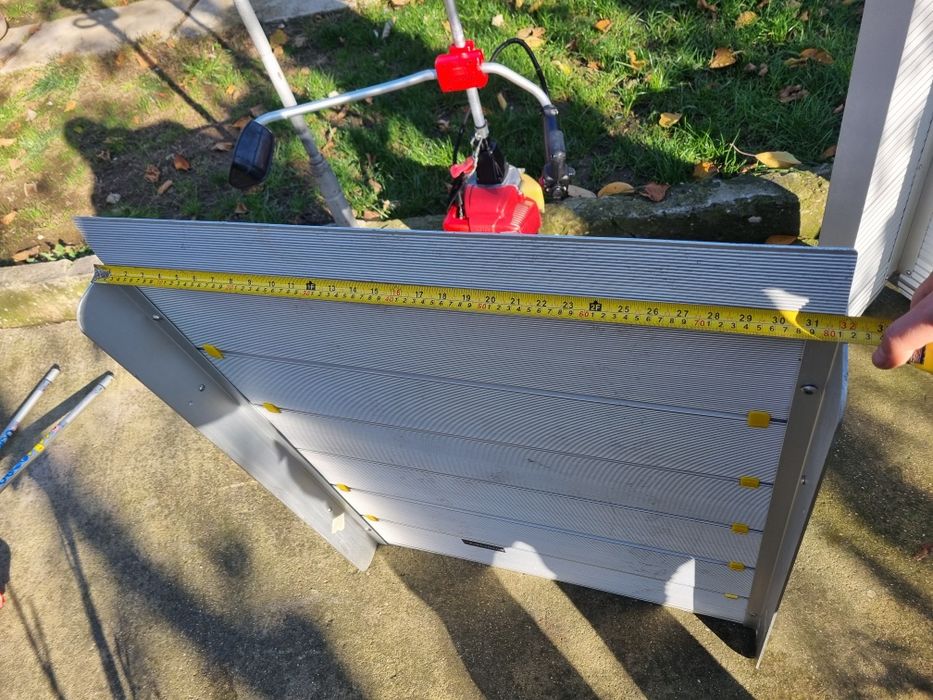 Rampa aluminiu carut handicap