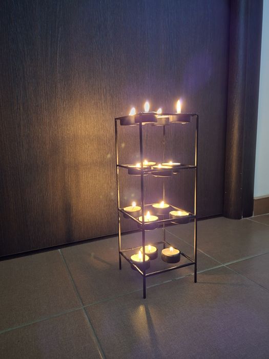 Vand suport lumanari hand made