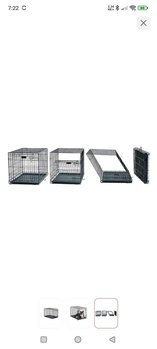 Клетка для собак Midwest 91x58x64