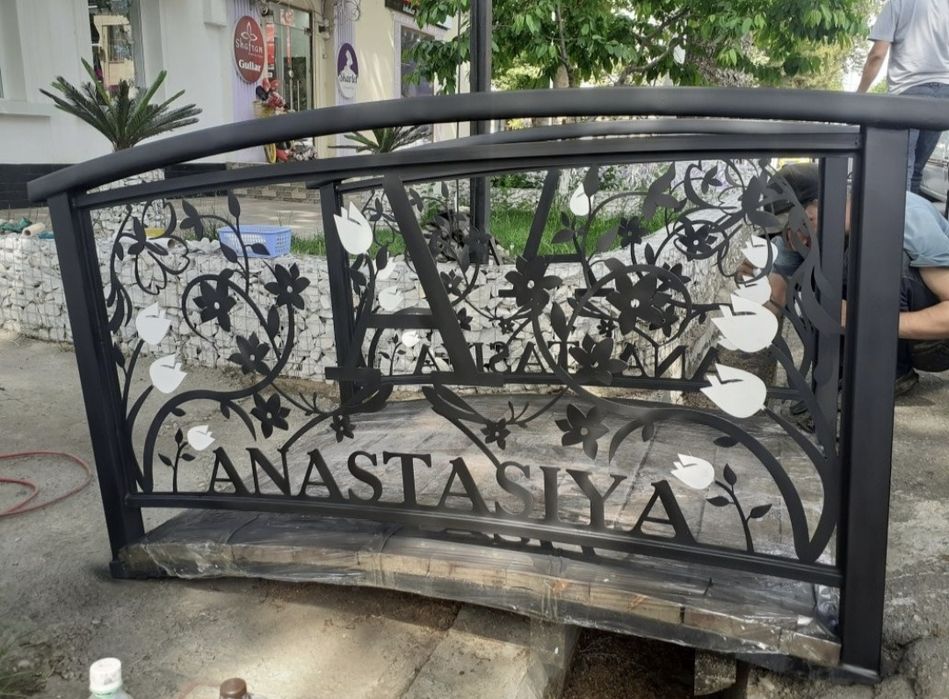 Навес решетка перилла козерёк