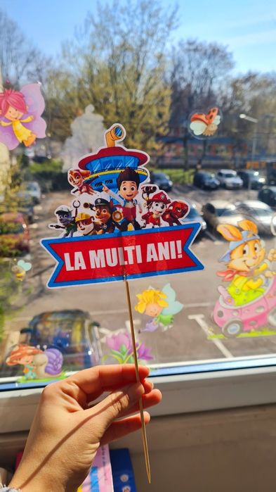 Toppere tort cu tema Patrula catelusilor