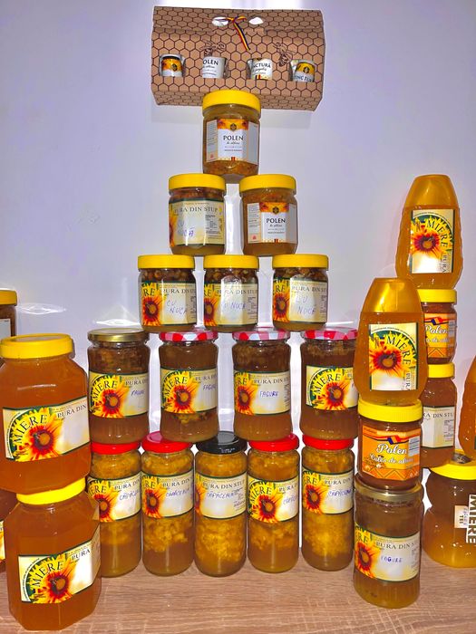 Miere cu aloe,tincturi propolis/polen