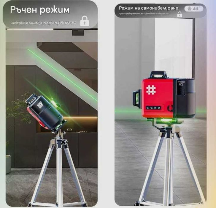 Лазерен нивелир Shijing 7959G