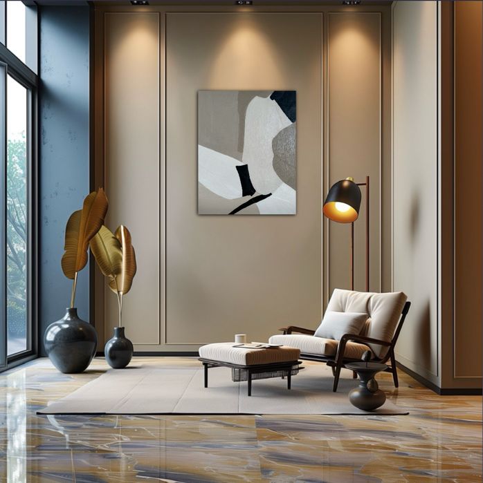 Картина «Текстильная абстракция»