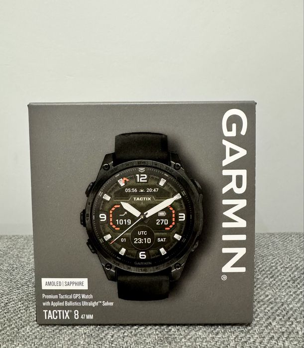 New Garmin Taxtix 8 – 47 mm, AMOLED