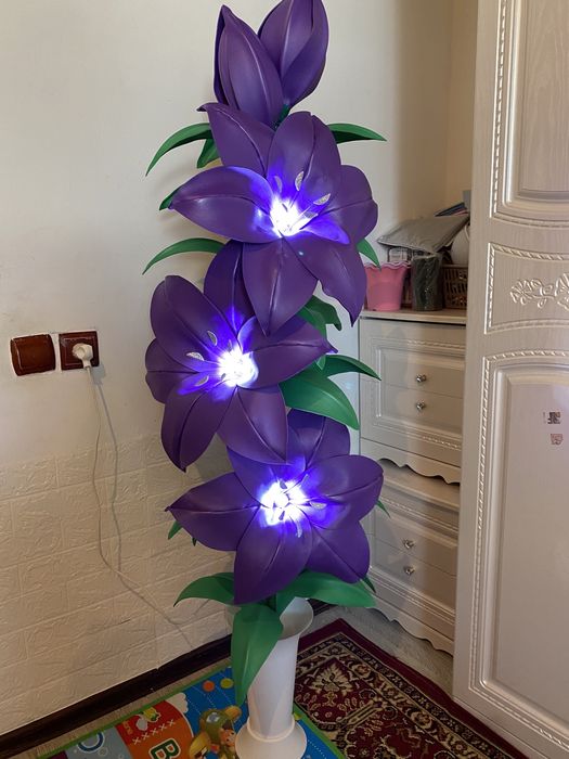 Цветы из изолона