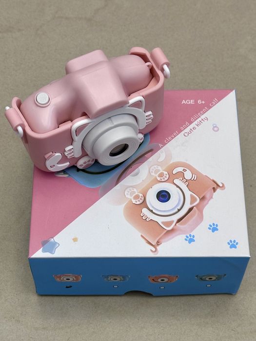 Детски фотоапарат коте/Фотоапарат коте