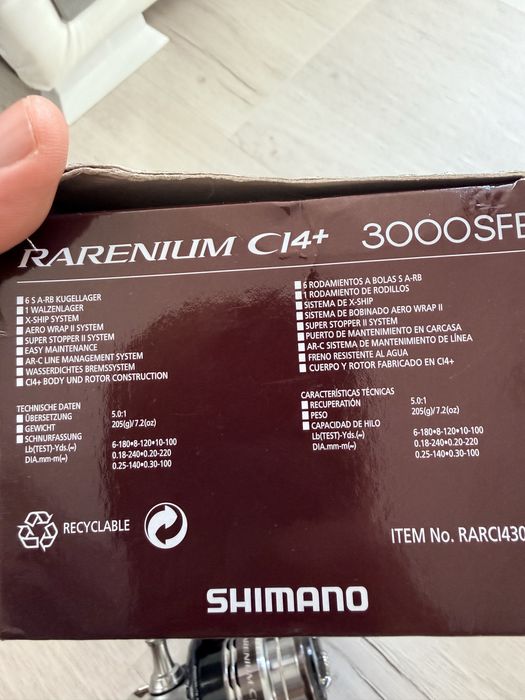 Shimano Rarenium 3000