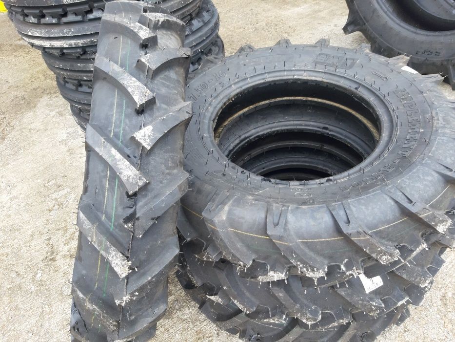 Anvelope noi cu garantie 2 ani 7.50-16 de tractiune cu 8PR livrare