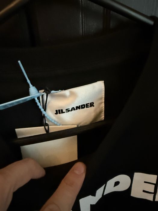 Jil Sander tricou bluza hanorac cu maneca lunga