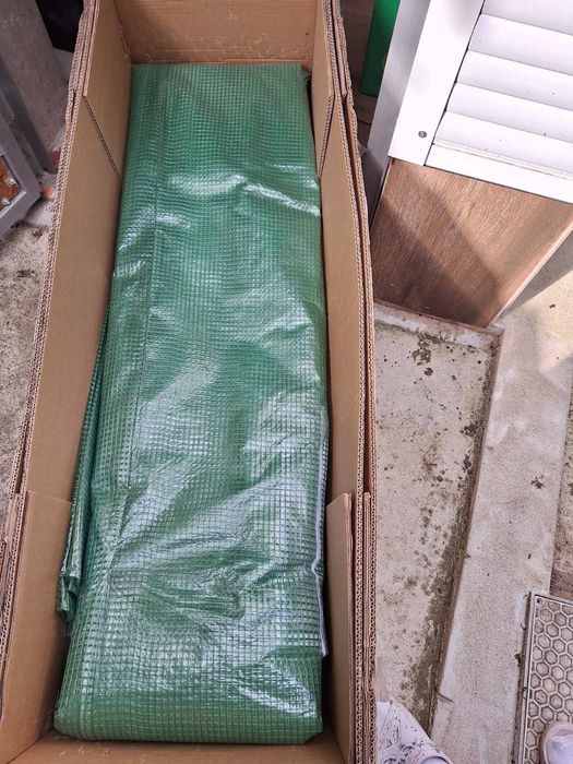 Армиран найлон за стандартна оранжерия 6х3х2 м за 7 ферми