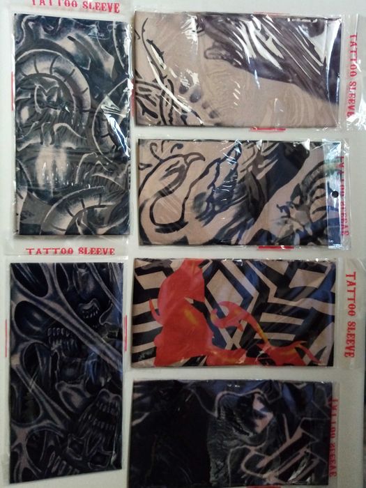 Mânecă tatuaj 3D Print, Măsura universala, unisex