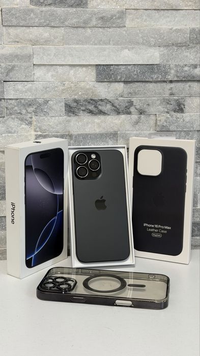  iPhone 16 Pro Max 256GB Black Titanium