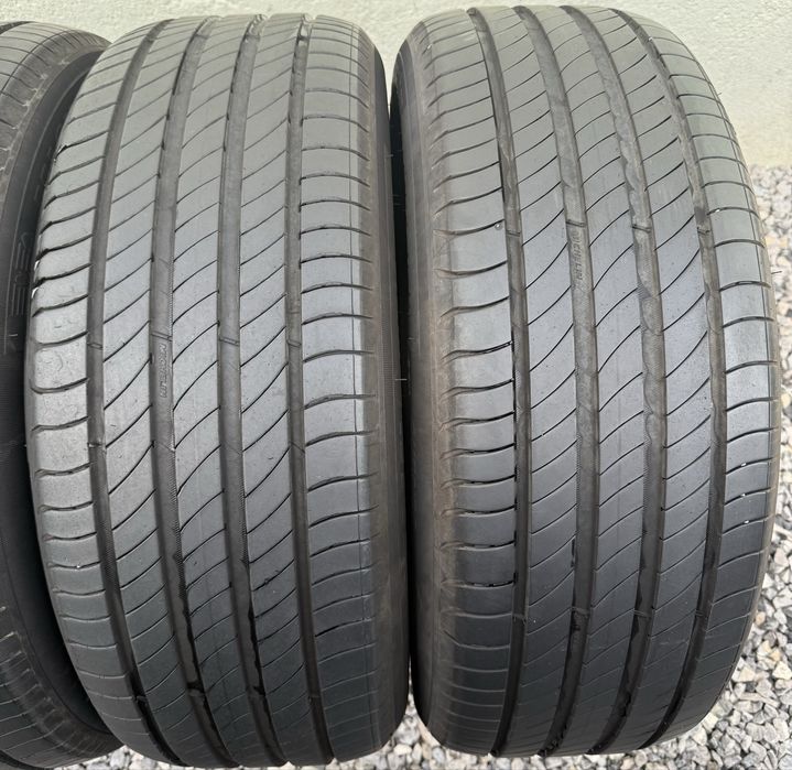 4бр 225/55/18 на 7мм с 21дот Мишелин Прамиси 4