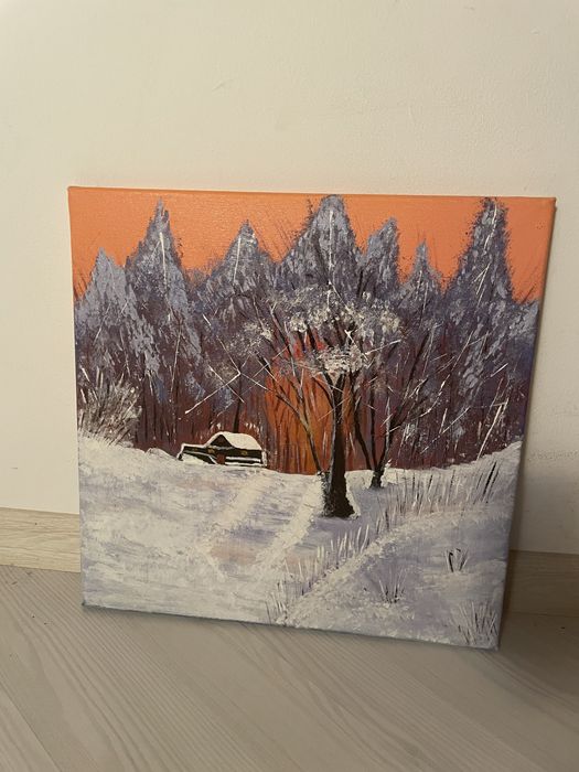 Tablou pictat manual