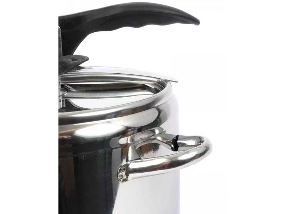 НОВА! Home Perfect тенджера под налягане за готвене 9л inox Турция