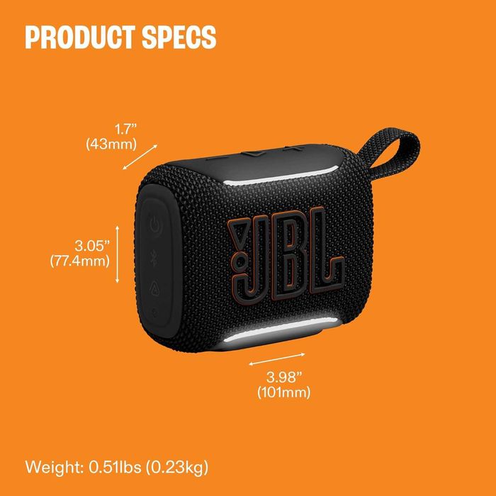 JBL Go 4 безжична Bluetooth тонколонка