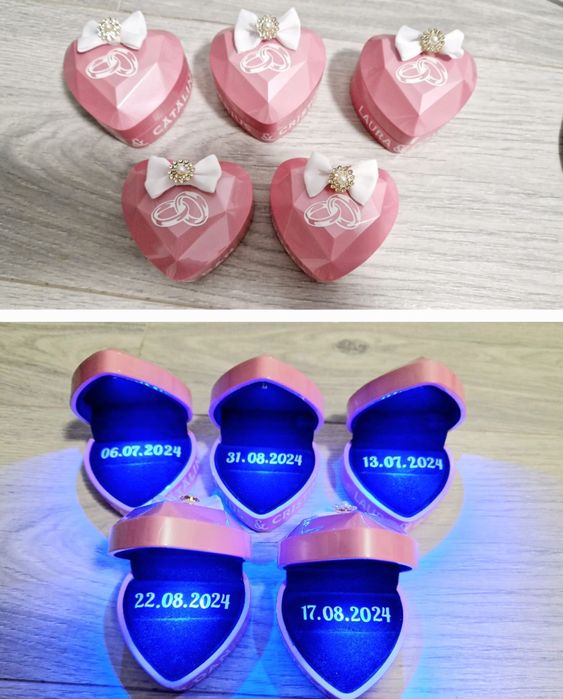 Cutii verighete personalizate