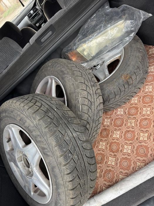 Диски шинами на субару