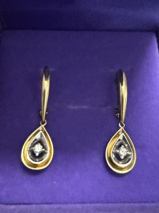 Бриллиантовые серьги