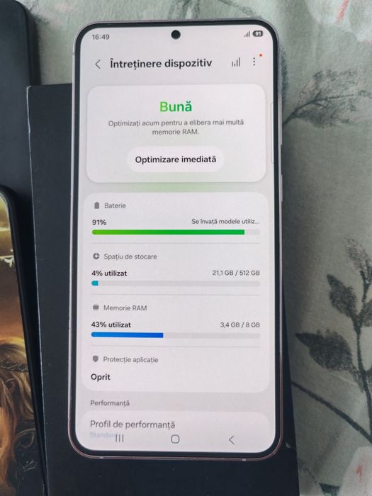 Vând s-au schimb Samsung Galaxy S23 Pus 512GB