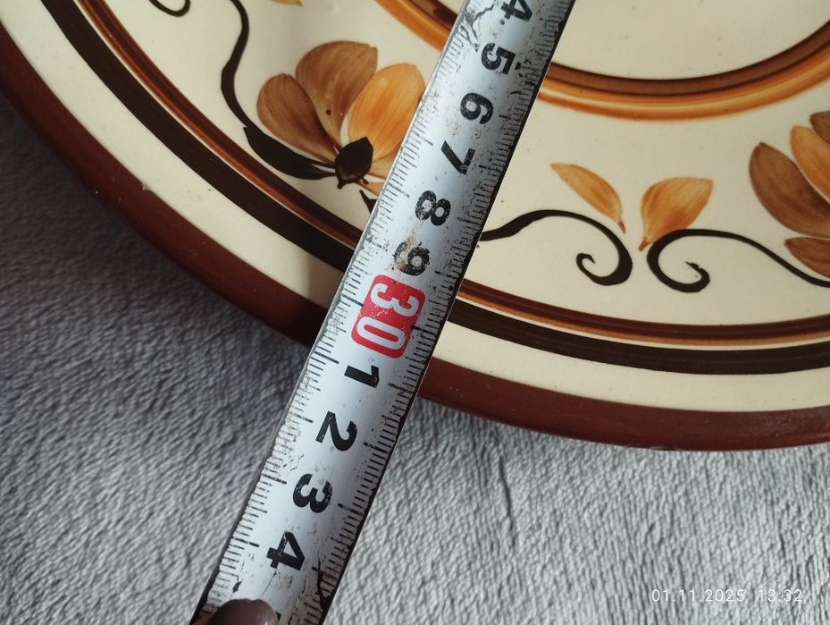 Блюдо эмалированное, советское 41,5 см,