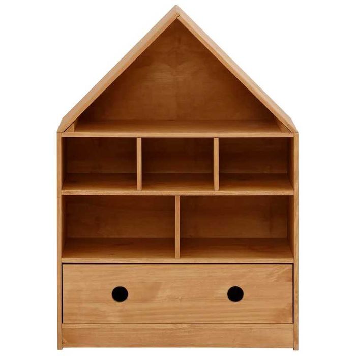 Детска етажерка къща Alpi 74195 библиотека къща за играчки стелаж